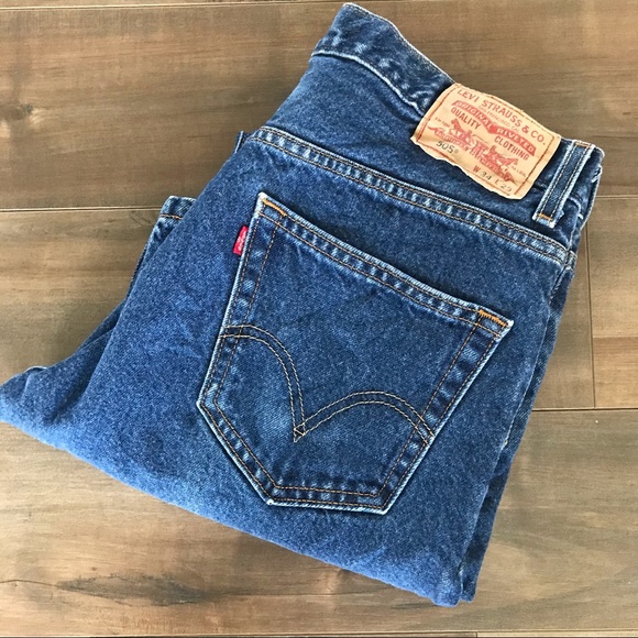 Vintage Levi’s 505 regular fit jeans - Picture 1 of 7
